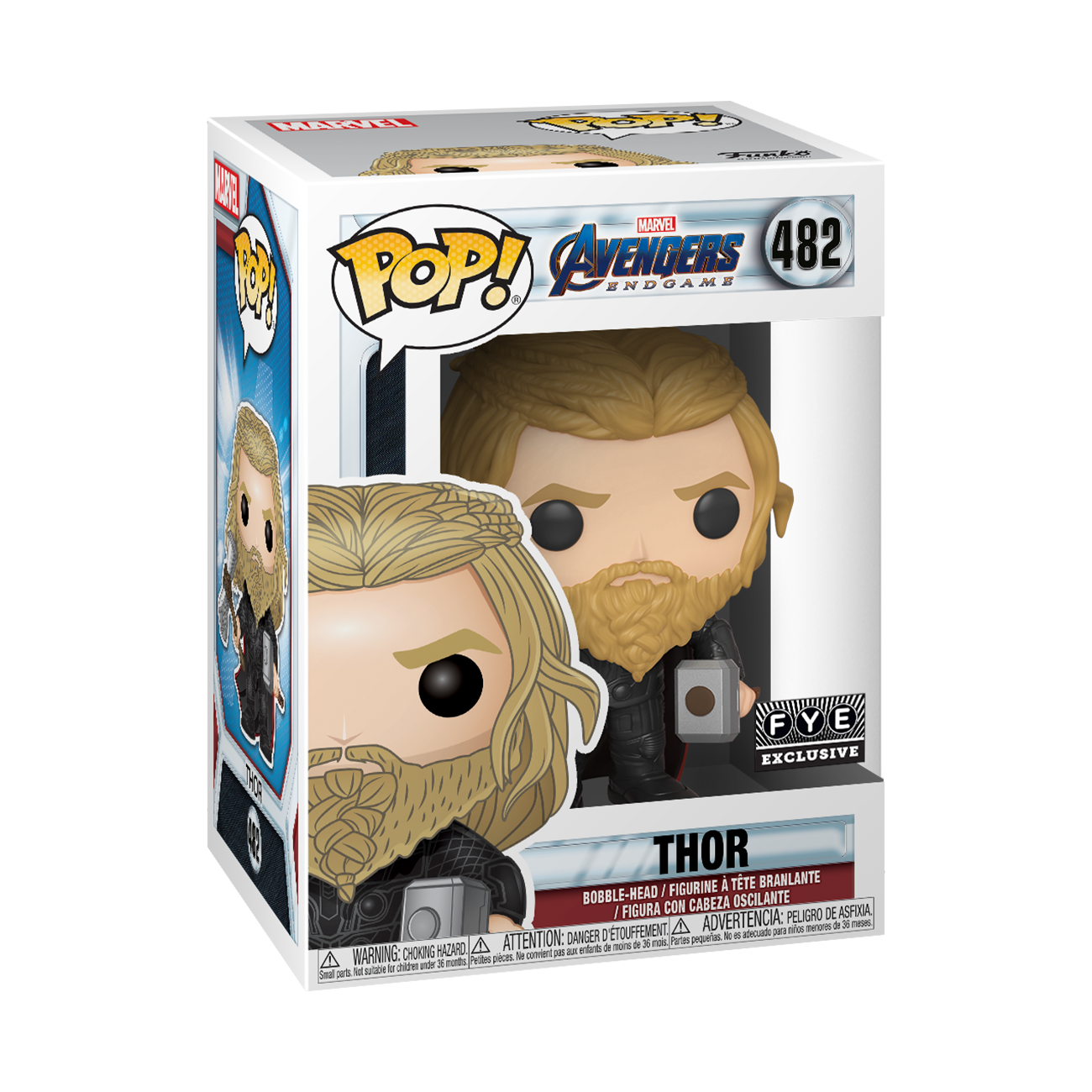 In-box look at the FYE exclusive Pop! Thor.
